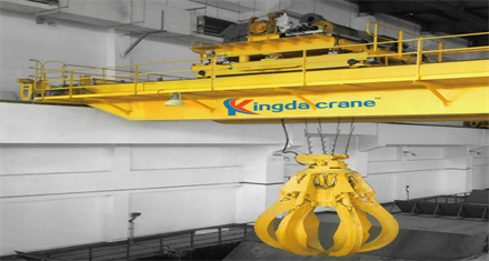 grab overhead crane for garbage